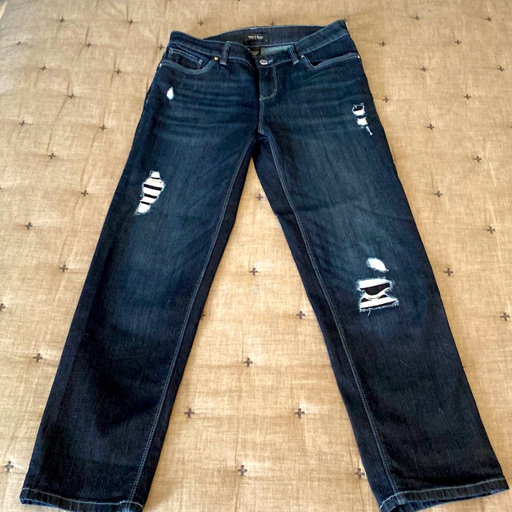 WHBM Straight crop jeans